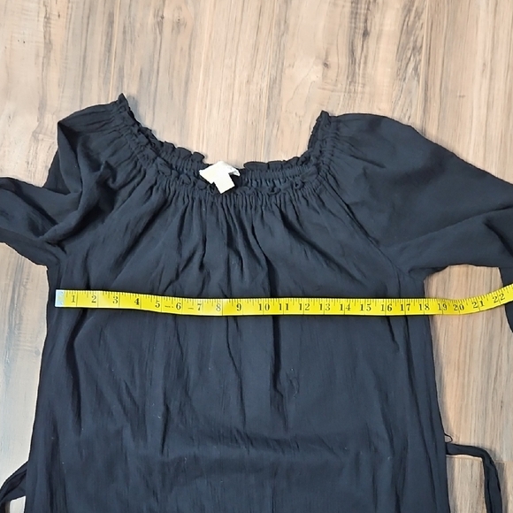 MICHAEL Michael Kors Women's Black On Or Off-Shoulder Dress Medium - Picture 6 of 10